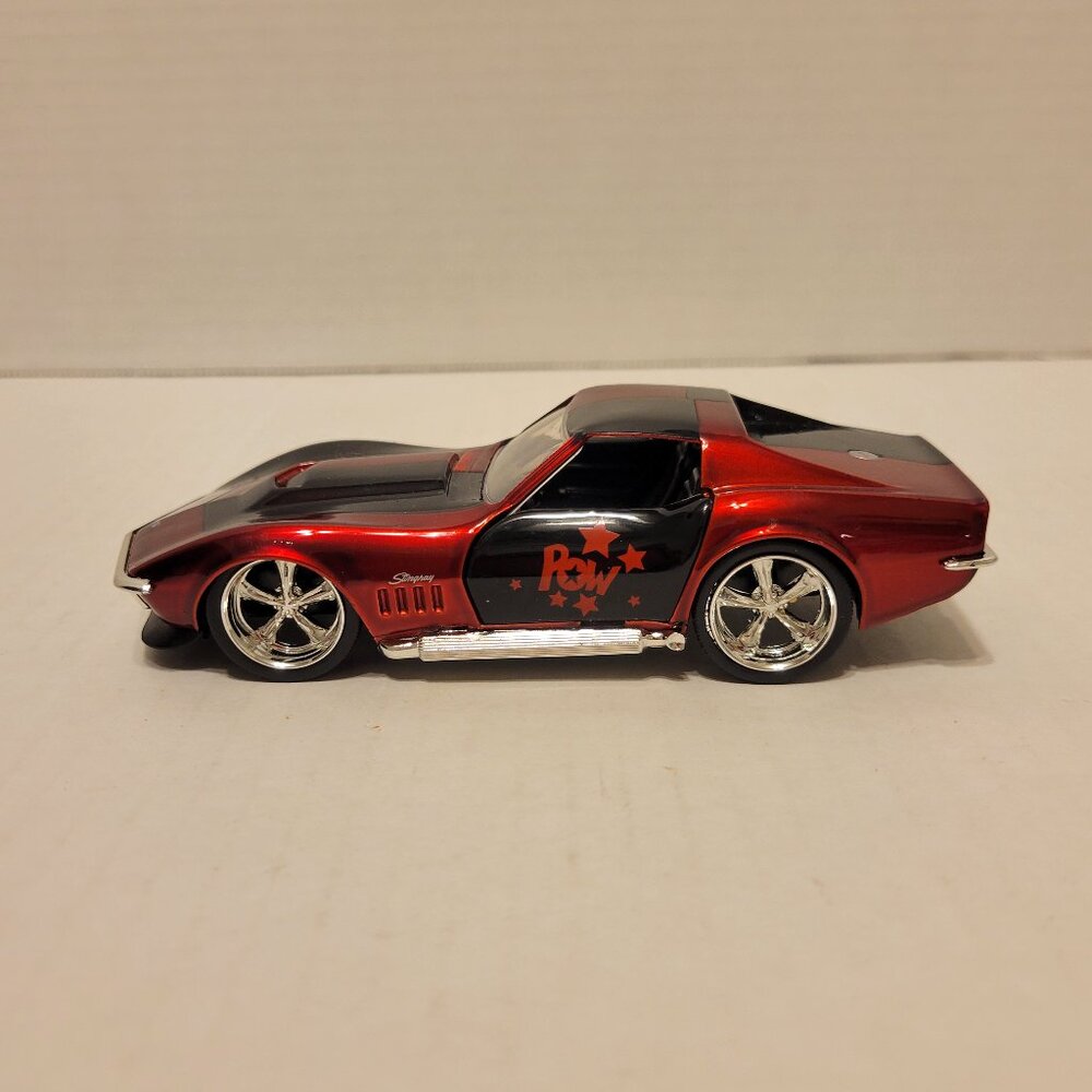 Jada Hot Wheels Harley Quinn 1969 Corvette Stingray ZL-1 Diecast Car